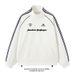 Men's Clothing Contrast Color Three Bar Cardigan Sweatshirt Men's Trendy Brand Loose Casual Stand Up Collar Jacket Heavyweight Couple Sports Tops_viptrois.com