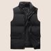 Unisex Quilted Puffer Vest – Lightweight Warm Sleeveless Jacket For Men & Women (Black/Grey/Mint Green, Sizes M-5xl) | Trendy Layering Essential_viptrois.com