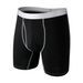 Pulse US Cross-Border Men's Underwear Long Sports Large Size Polyester Quick-Dry Export Boxer Briefs_viptrois.com