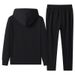 Men's Clothing New Korean Fashion Cardigan Hooded Casual Sports Suit Men's Chinese Fashion Brand Sweater Spring And Autumn_viptrois.com