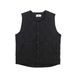Men's Clothing Workwear Cotton Vest Street Fashion Loose Collarless Jacket Autumn And Winter Pocket Sleeveless Waistcoat_viptrois.com