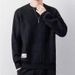 Teen Twist Sweater Men's Autumn And Winter Thickened Knitted Sweater Loose And Warm_viptrois.com