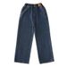 Children's Pants Girls Jeans Spring And Autumn Style Girls Big Children Wide Leg Pants Children's Spring Straight Pants Korean Style Trend_viptrois.com