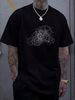 Wooden Clockwork T-Shirt Technology Science Engineer Mechanic Gear Clock Watch Designer Clothes Casual Soft Stretched Homme Versatile Unisex_viptrois.com