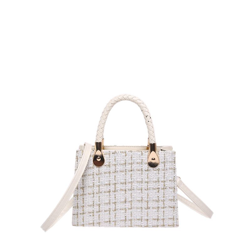 Design Sense Woolen Handbag Diana Bag Women New Fashion Small Shoulder Bag_viptrois.com