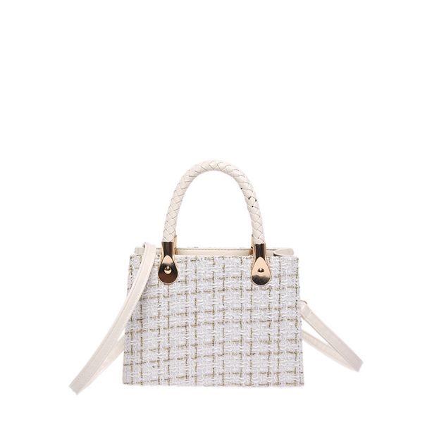 Design Sense Woolen Handbag Diana Bag Women New Fashion Small Shoulder Bag_viptrois.com