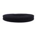 Solid Color Flat Double Lace Black 7mm_viptrois.com