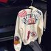 Men's Clothing Men's Fashion Sweatshirt 2025 European And American Autumn And Winter New Gothic Dark Top Print Loose Hooded Sweatshirt_viptrois.com