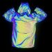 Men's Clothing Autumn and Winter Fashion Fish Scale Pattern Colorful Reflective Jacket Men's Casual Colorful Luminous Jacket_viptrois.com