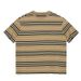 Men's Clothing Summer Retro Striped Shirt Loose Simple Half Sleeve_viptrois.com