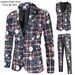 autumn and winter new casual 3D printed suits, vests, trousers suits, 3-piece set 3TZ-XMK39_viptrois.com