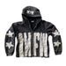 Europe, America 2025 Autumn And Winter Foreign Trade Leisure Sweater Patchwork Letter Star Pattern Pullover Hoodie Loose_viptrois.com