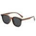 New children's polarized primary school sunglasses round frame sunshades 7-015_viptrois.com