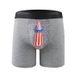Pulse Cross-Border Exclusive European Size Men's Boxer Briefs Youth Funny Personality Printed Four-Corner Underwear Student_viptrois.com