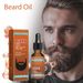 EAST MOON men's beard gloss smooth fiber root care moisturizing essence oil_viptrois.com