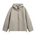 Monochrome Man- Old Money Style Business Woolen Jacket Autumn Winter New Short Wide Silhouette Thickened Warm Commuting Trendy Brand_viptrois.com
