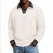 Men's Clothing Corduroy Long Sleeve Pullover Sweater – Thickened V-Neck Winter Casual Top (Army Green, Burgundy, Khaki, Black, Beige, Gray, Brown)_viptrois.com