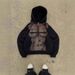 Men's Clothing Sweatshirt Slim Fit Hooded Zipper Street Trend Black Slim Fashion Coats_viptrois.com