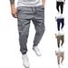 Men's Clothing Men's Overalls Trousers Casual Business Thin Solid Color Multi Pocket Overalls Sports Leggings_viptrois.com