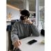 New Autumn And Winter Knitwear Outerwear Sweater Casual Loose Collar Men's Clothing_viptrois.com