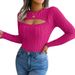 Loom Internet Celebrity Style Real Shot Autumn Winter European And American Fashion Hollow Braided Long Sleeve Sweater_viptrois.com