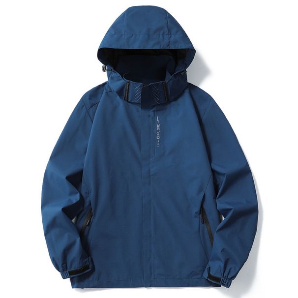 Men's Clothing Jacket Men's Spring Autumn Summer Outdoor Jacket Men's Three In One Hiking Mountaineering Jacket Pure Simple Windbreaker_viptrois.com