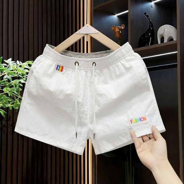 Summer Sports Shorts for Men Quick Drying Breathable Casual Loose Trendy Couple Versatile Stylish Bottoms_viptrois.com