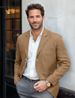 Men's Clothing Spring And Autumn New European Size Men's Suit Jacket Casual Solid Color Cotton And Linen Suit Jacket Cross Border Men's Tops_viptrois.com