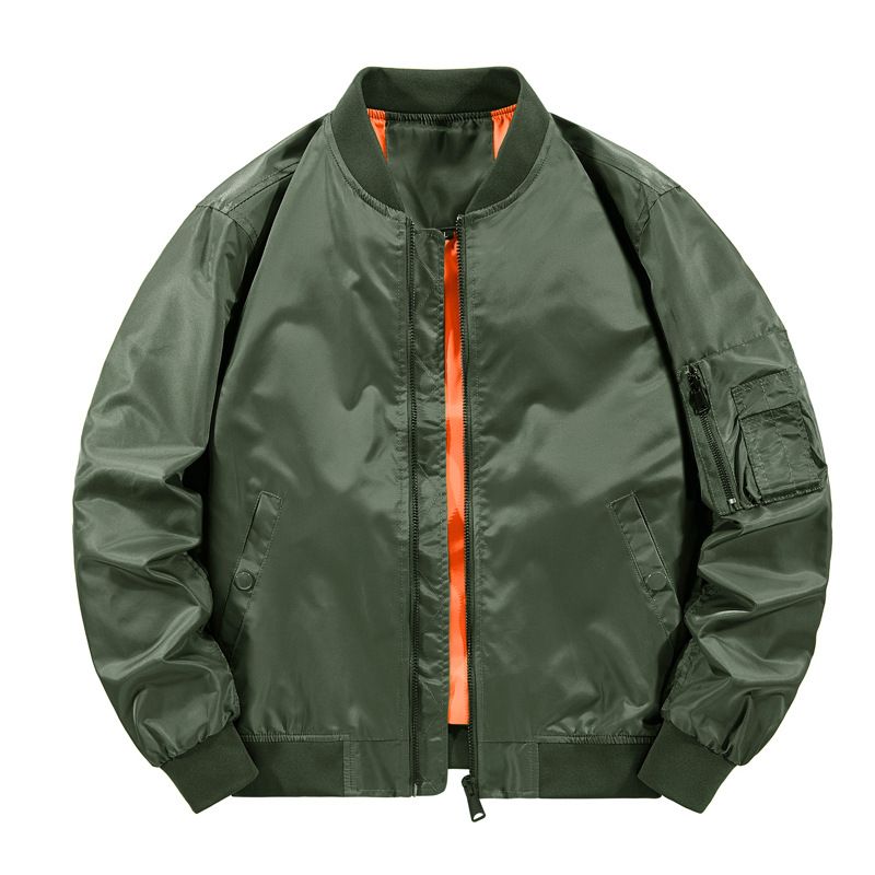 Men’s MA-1 Bomber Jacket – Classic Aviator Style (S-6XL) | Lightweight & Versatile_viptrois.com