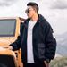 Large Size Lamb Wool Jacket Men's Autumn Brand Fat Man Fattened And Enlarged Loose Casual Fleece Hooded Jacket_viptrois.com