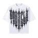 Men's Clothing New American Trend Brand Men's Oversized Fashion Casual T Shirt Jogging Sports Fitness Pure Cotton Round Neck Short Sleeve_viptrois.com