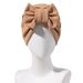 Stylish Head Wrap With Detachable Bow Versatile Cap For Women Fashion Headscarf_viptrois.com