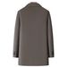 Pulse 2025 New Men's Thickened Double-Sided Wool Coat Mid-Length Detachable Down Liner Suit Collar Jacket_viptrois.com