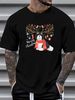 Havanese Christmas Reindeer Dog Unisex T-shirt Soft Homme Streetwear Top For Everyday Wear Comfortable Designer Clothes Stylish Slightly Versatile_viptrois.com