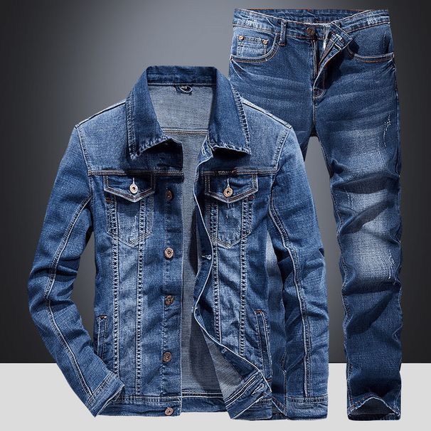 Men's Clothing Trendy Loose Large Size Two Piece Student Versatile Outerwear Casual Jacket_viptrois.com