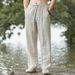 Men's Clothing Pants Retro Chinese Style Men's Summer Loose Thin Straight Trousers Men's Cotton Linen Casual Pants Trendy_viptrois.com