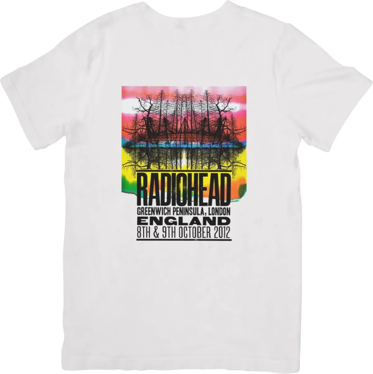 Radiohead Music Fit For Men & Women Quality Cotton T-Shirt Mens Womens Tees Top White._viptrois.com