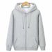 Men's Clothing Hooded Sweatshirt Autumn And Winter Cardigan Thin Sports Zipper Top Loose Large Size Casual Student Jacket_viptrois.com