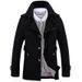 Men's Clothing Men's Casual Windbreaker Mid-length Men's Coat_viptrois.com