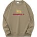 American 320g Heavy Pullover Sweater Men's Autumn And Winter Velvet Warm Long-sleeved T-shirt Crew Neck Without Hat Clothes Trendy Brand_viptrois.com