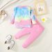 Kids’ Clothing Girls Mixed Dye Suit_viptrois.com
