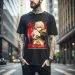MENS WOMENS Vinland Saga Shirt, Thorfinn Shirt, Vinland, Askeladd, Manga Black Shirt 146_viptrois.com