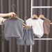 Mother & Kids Children's Clothing Summer New Boys' Sleeveless Comfortable Suits Casual Sports Children's Fashion Two Piece Suits_viptrois.com