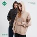 Pure Pure 2025 Autumn Winter New Patchwork Fleece Hooded Brand For Men European And American Solid Color Basic Blank Trendy Men's_viptrois.com