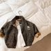 Kids’ Clothing Children's Leopard Print Jacket Spring And Autumn Style Boys Outerwear Jacket Jacket Baby Girl Jacket Boy Top New Style_viptrois.com