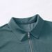 Wish Men's Summer Sports Fitness T-Shirt Casual Lapel Short Sleeved Half Zip POLO Shirt European American Cross Border Foreign Trade_viptrois.com