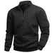 Men's Casual Streetwear Pullover Sweatshirt - Lightweight Breathable Polyester Comfort Fit For Spring & Fall_viptrois.com