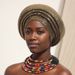 New Women's Gold Stamped Fashionable Elastic Pit Strap Laminated African Ethnic Baotou Hat_viptrois.com