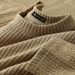 Men's Textured Long Sleeve T-Shirt - Soft Cotton Blend Crew Neck Casual Top For Fall & Spring (Regular & Fleece Lined Options)_viptrois.com