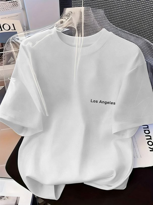 Summer New Popular Printed Men's Suit: Crew Neck Short Sleeve T Shirt + Shorts, Couple Style, Unisex_viptrois.com